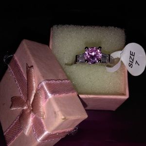 Pink Sapphire Ring